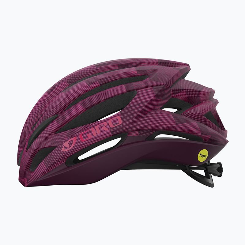 Cască de bicicletă Giro Syntax Integrated MIPS matte dark cherry towers 2