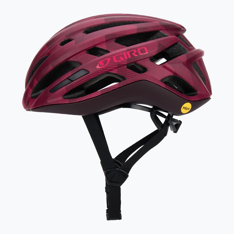 Cască de bicicletă Giro Agilis Integrated MIPS matte dark cherry towers 4