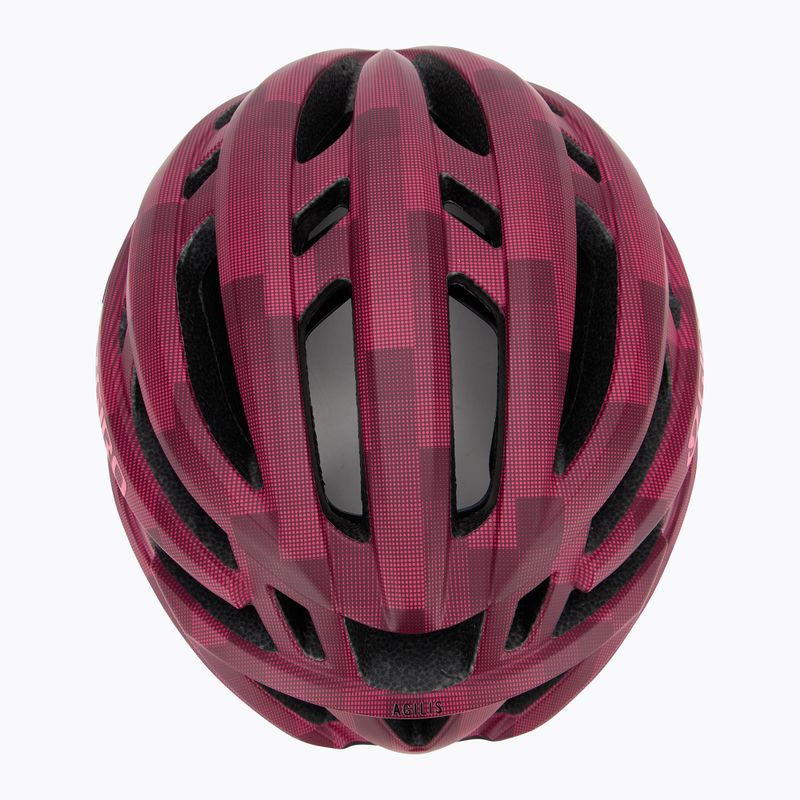 Cască de bicicletă Giro Agilis Integrated MIPS matte dark cherry towers 5