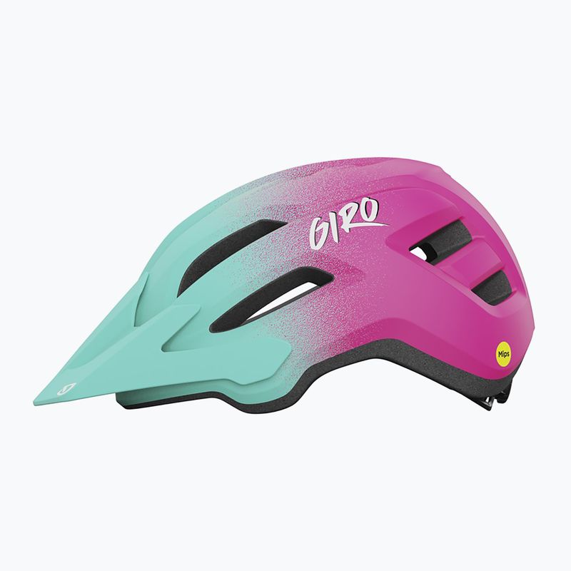 Cască de ciclism pentru copii Giro Fixture II Integrated MIPS matte teal fade 2