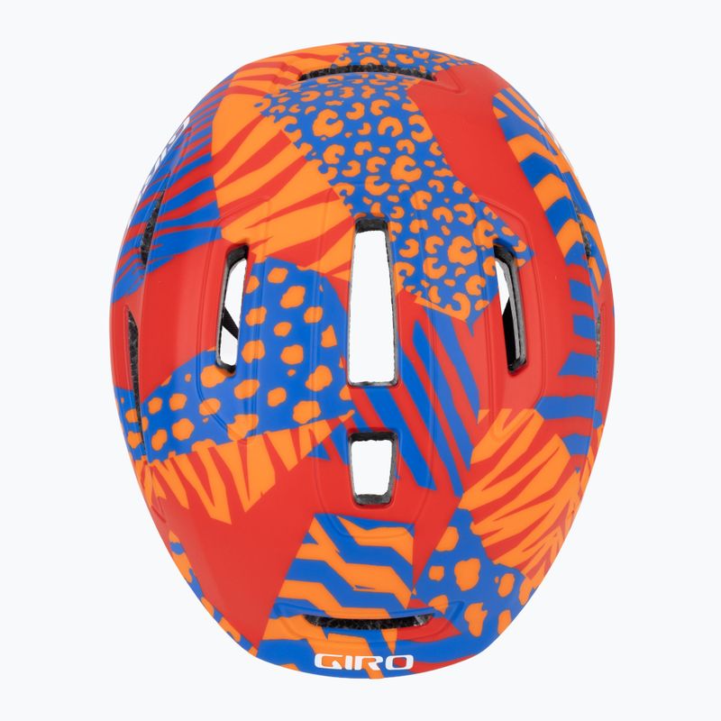 Cască de ciclism pentru copii Giro Scamp II Jr matte red animal 6