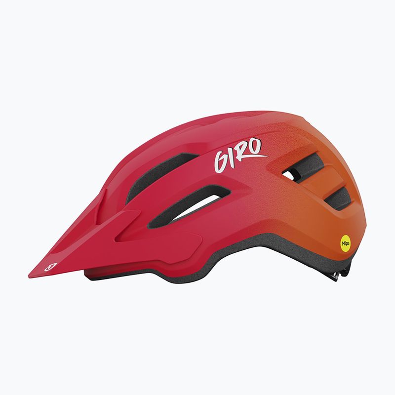 Cască de ciclism pentru copii Giro Fixture II matte red fade 2