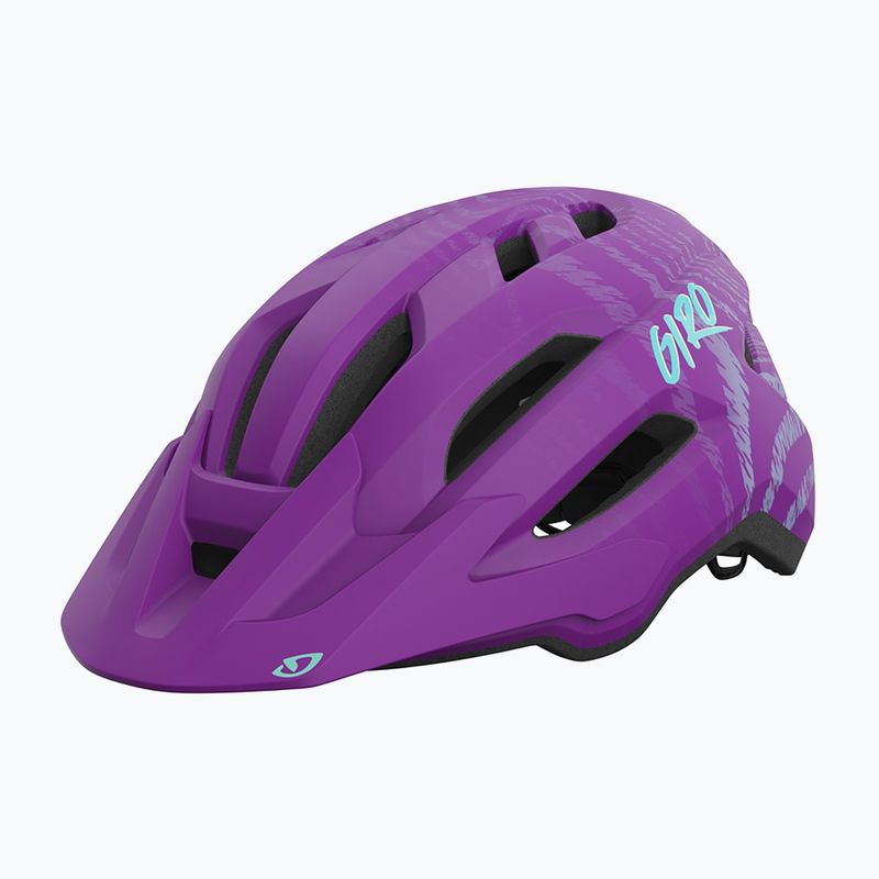 Cască de ciclism pentru copii Giro Fixture II matte purple ripple