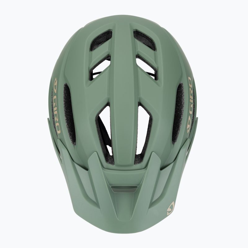 Cască de ciclism Giro Fixture II matte hedge green/dark shark 6