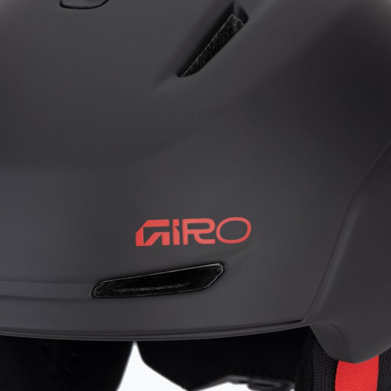 Cască de schi Giro Neo matte black red 7