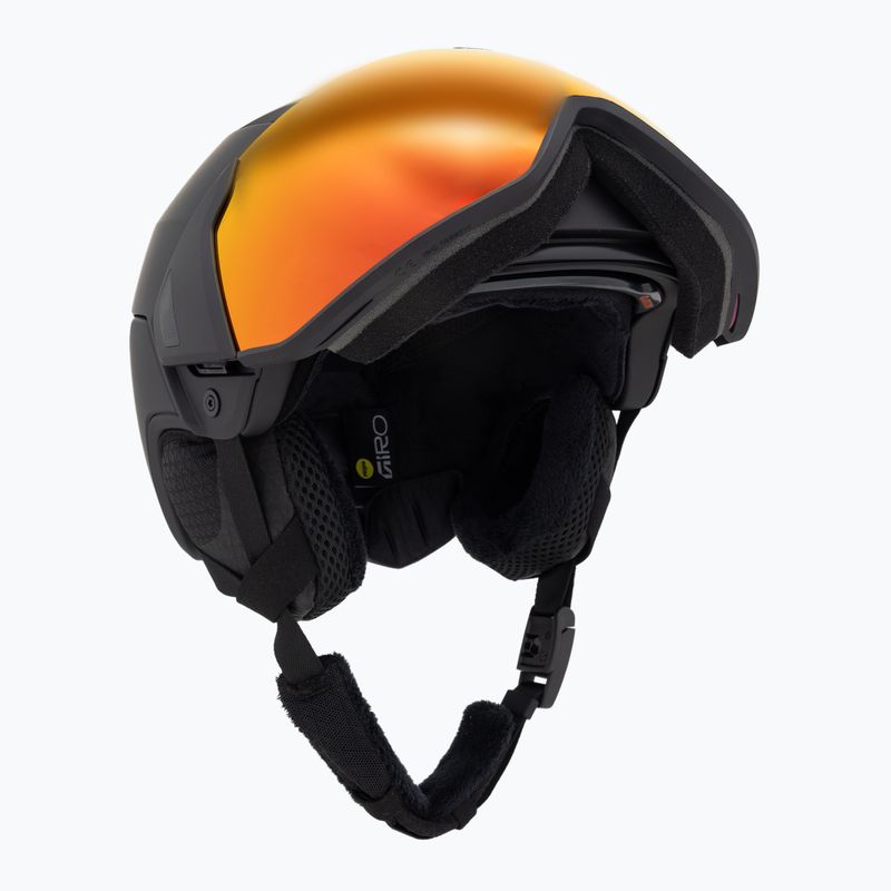 Cască de schi Giro Orbit Spherical Mips matte black/vivid ember 9