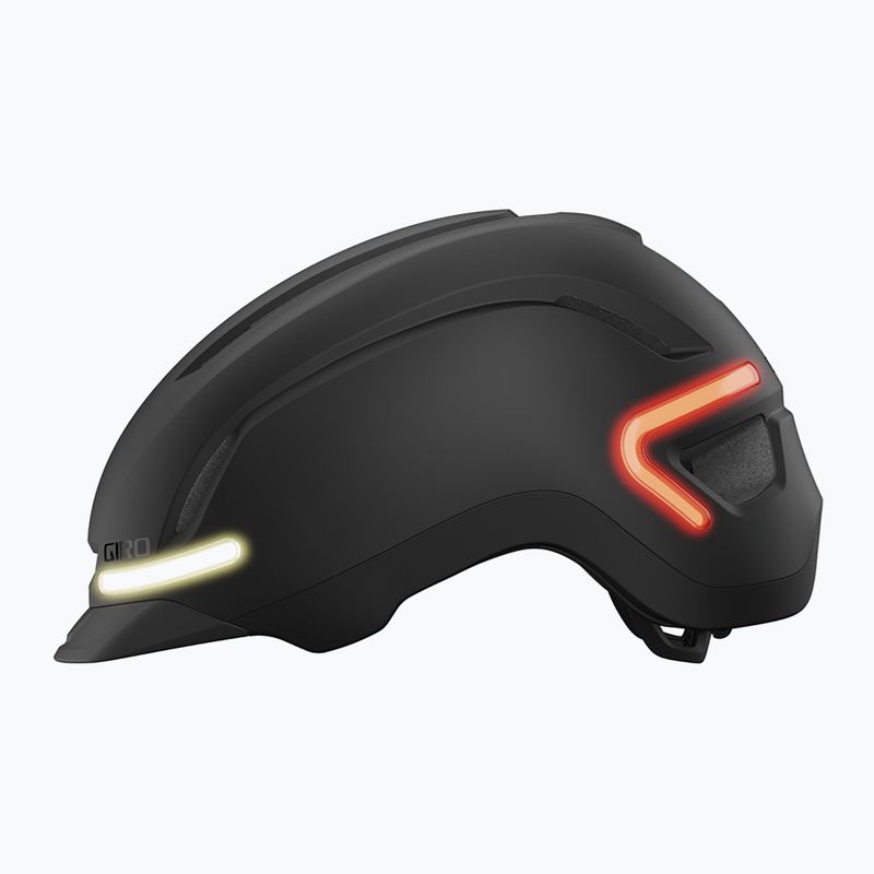 Cască de bicicletă Giro Ethos Integrated MIPS LED matte black 2