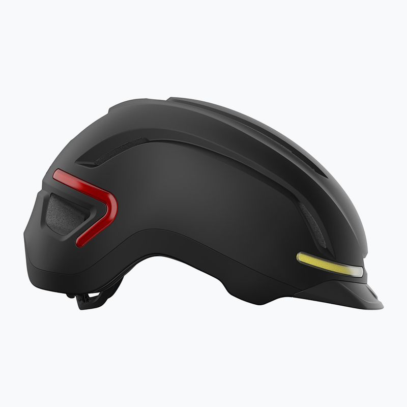 Cască de bicicletă Giro Ethos Integrated MIPS LED matte black 3