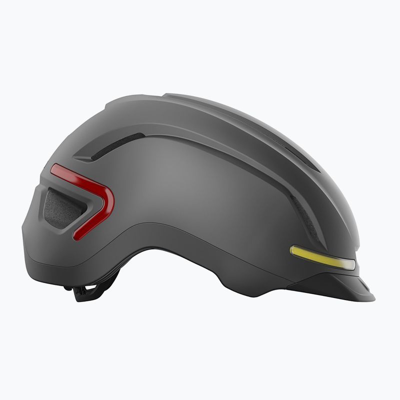 Cască de bicicletă Giro Ethos Integrated MIPS LED matte graphite 3