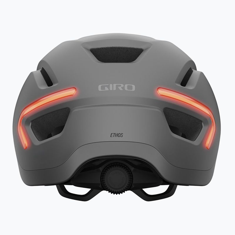 Cască de bicicletă Giro Ethos Integrated MIPS LED matte graphite 4
