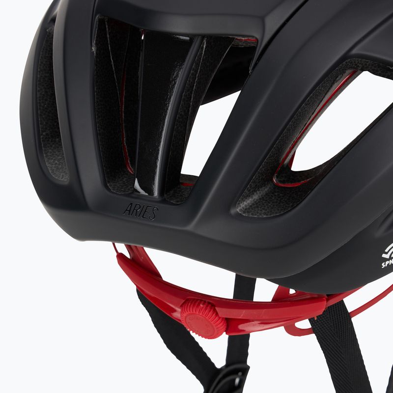 Cască de bicicletă Giro Aries Spherical MIPS matte carbon red 7