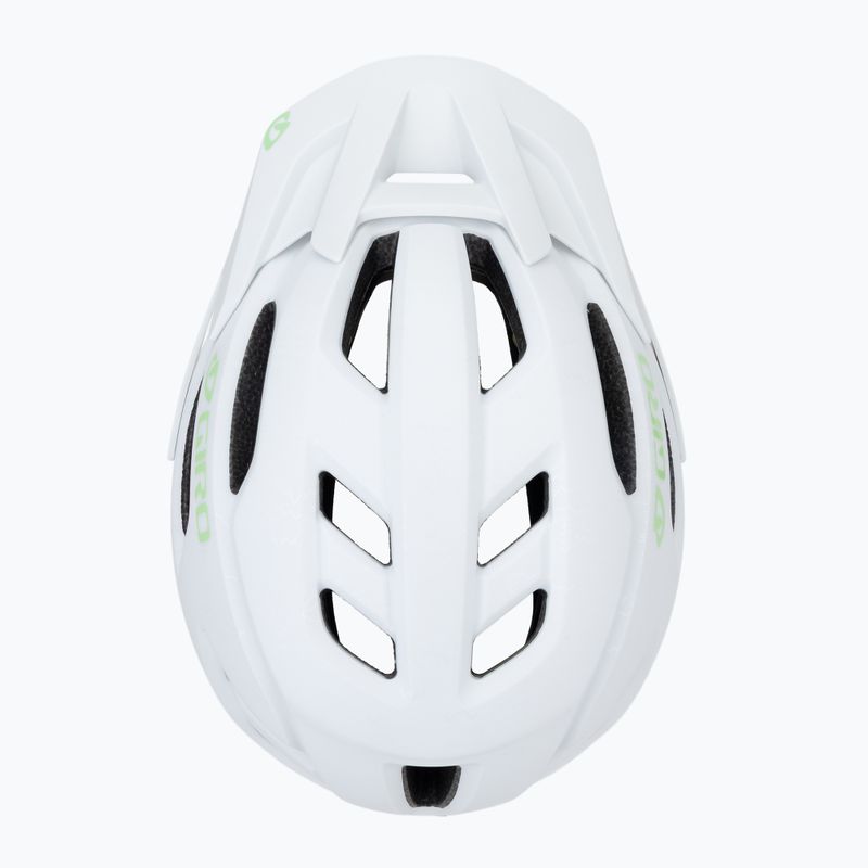 Cască de bicicletă Giro Fixture II Integrated MIPS W matte white/green pearl 6