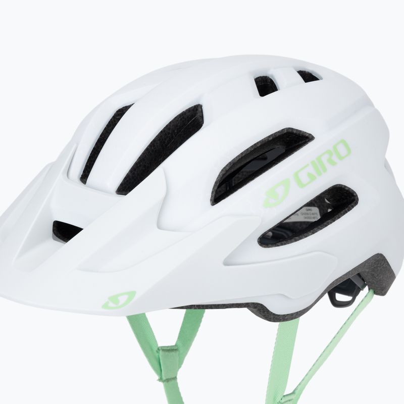 Cască de bicicletă Giro Fixture II Integrated MIPS W matte white/green pearl 7