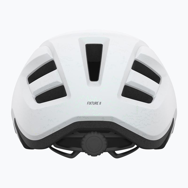 Cască de bicicletă Giro Fixture II Integrated MIPS W matte white/green pearl 3