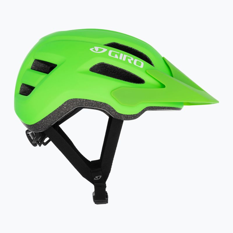 Cască de ciclism pentru copii Giro Fixture II Integrated MIPS matte bright green 4