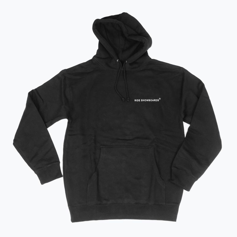 Hanorac pentru bărbați RIDE Old English Hoody black