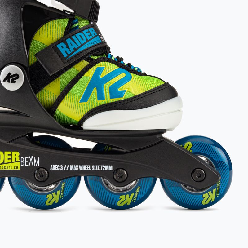 Role pentru femei K2 Raider Beam verde-albastre 30H0410/11 7
