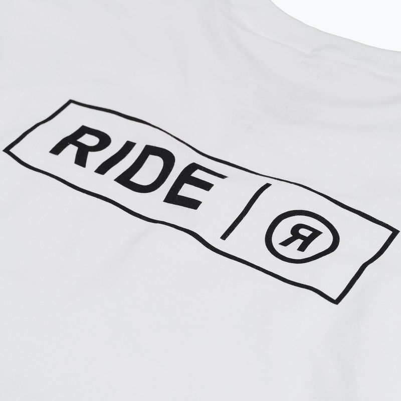 Tricou pentru bărbați RIDE Logo Tee white 3