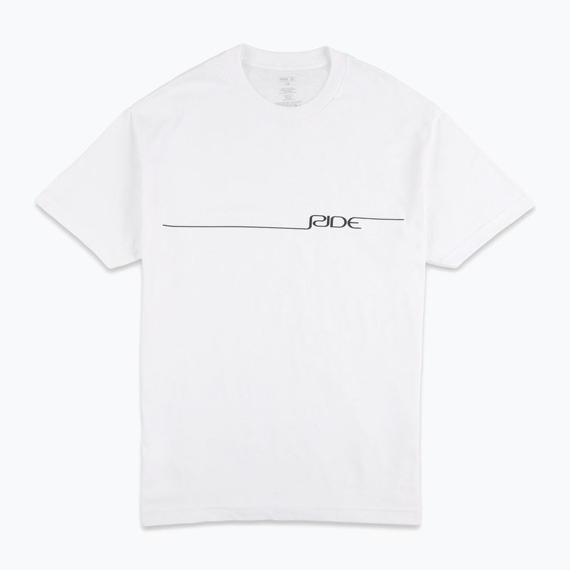 Tricou pentru bărbați RIDE Zero Logo Tee white