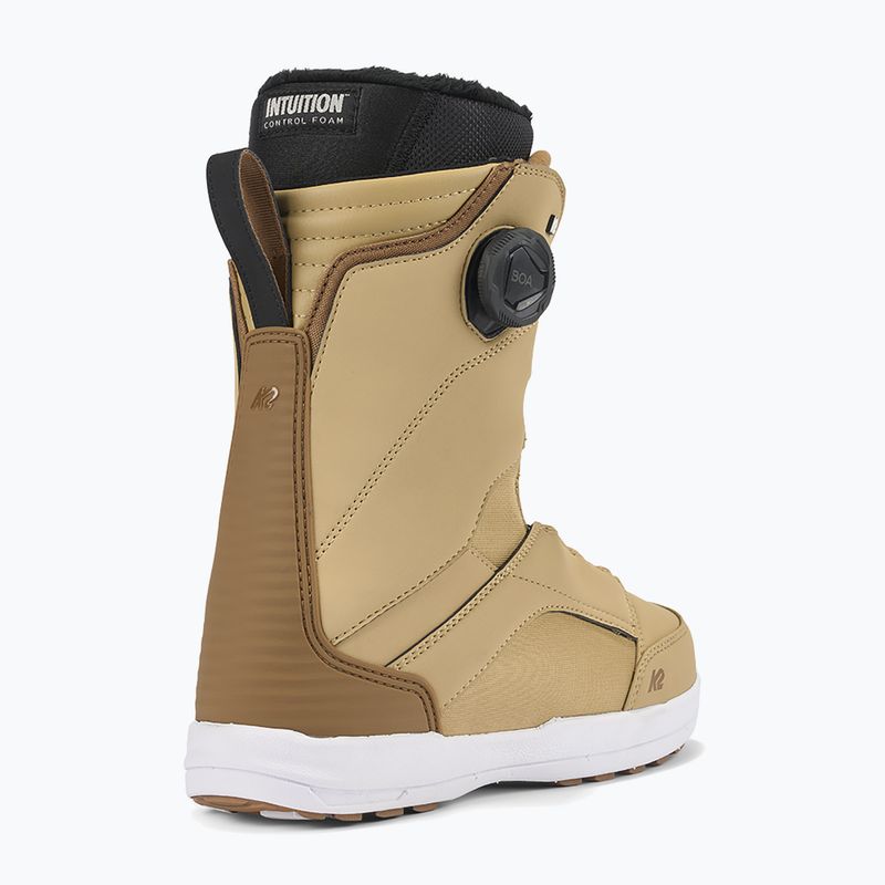 Încălțăminte de snowboard pentru femei K2 Kinsley black tan 3