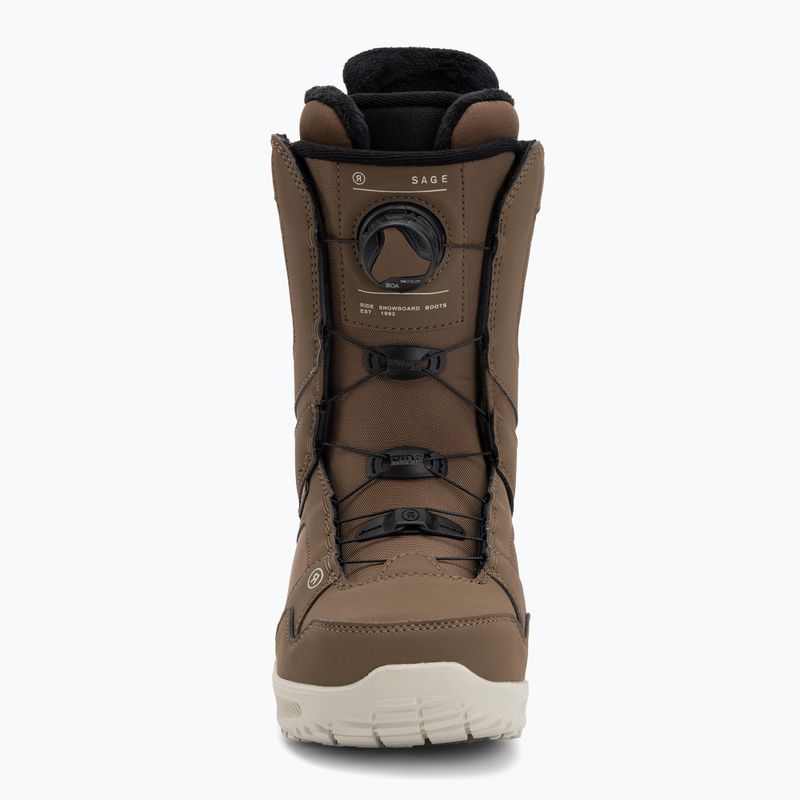 Încălțăminte de snowboard pentru femei RIDE Sage W brown 3