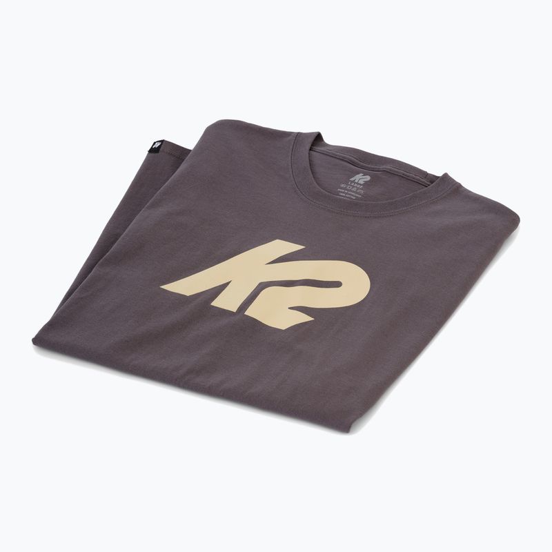 Tricou pentru bărbați K2 Loud And Proud charcoal 2