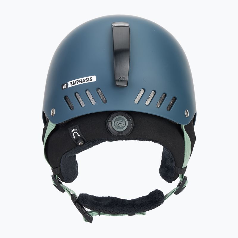 Cască de schi K2 Emphasis pearl dark teal 3