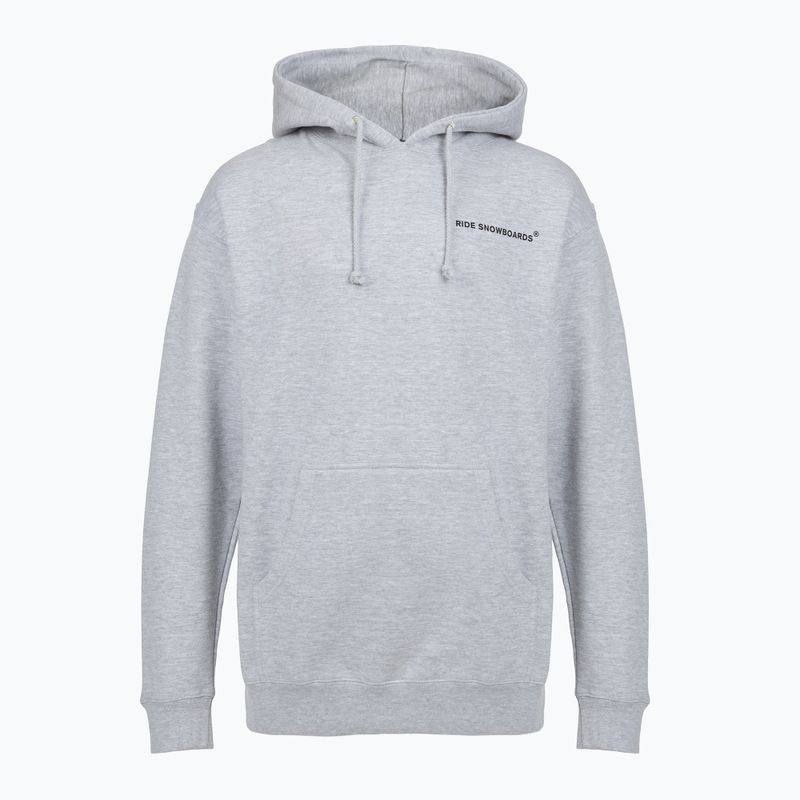 Hanorac pentru bărbați RIDE Old English Hoody heather grey