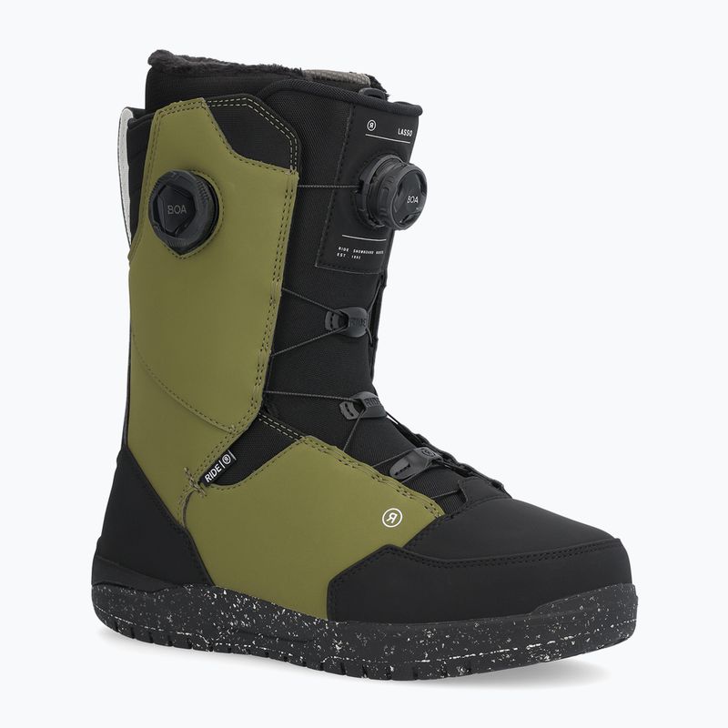 Încălțăminte de snowboard pentru bărbați RIDE Lasso olive 6