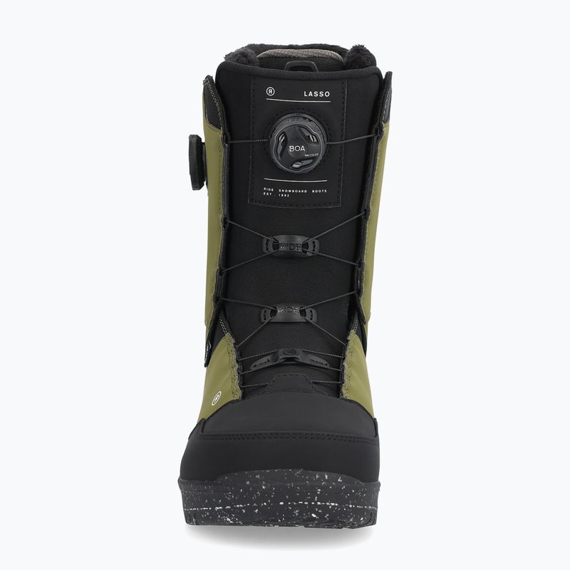 Încălțăminte de snowboard pentru bărbați RIDE Lasso olive 8