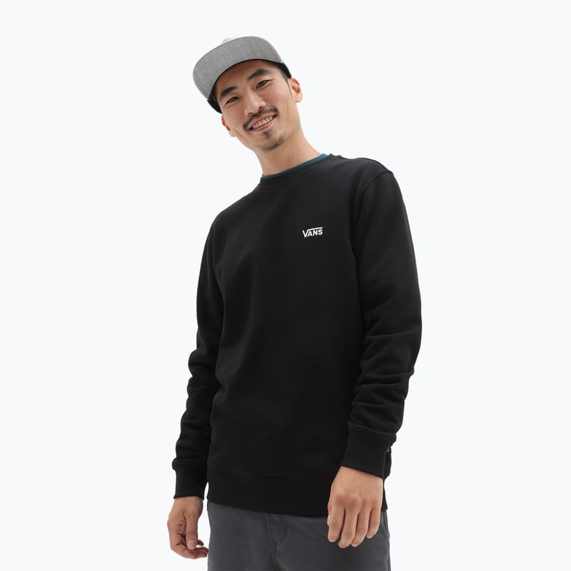 Bluză pentru bărați Vans Core Basic Crew Fleece black