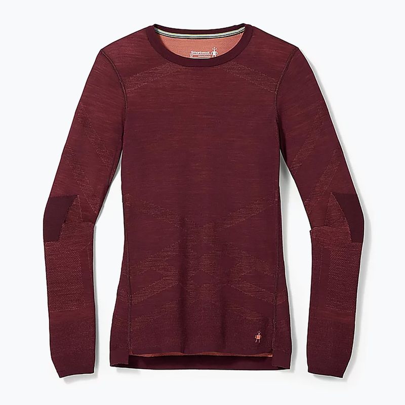 Tricou termic Smartwool Intraknit Merino 200 Crew pentru femei Smartwool Intraknit Merino 200 Crew maroon 19284 4