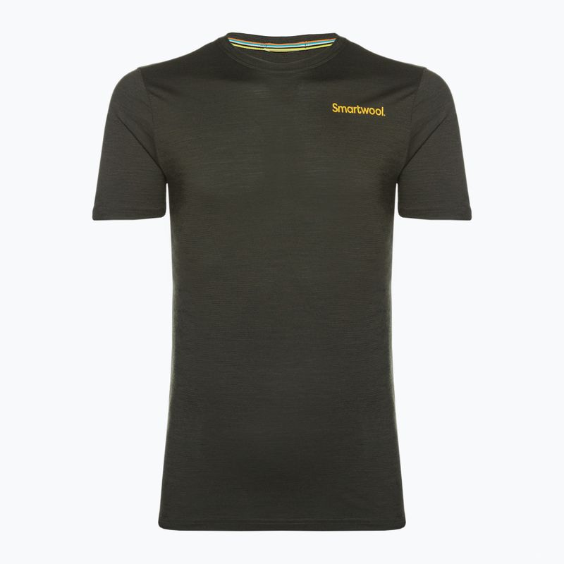 Bărbați Smartwool Memory Quilt Graphic Tee Guitar tricou trekking negru 16834 4
