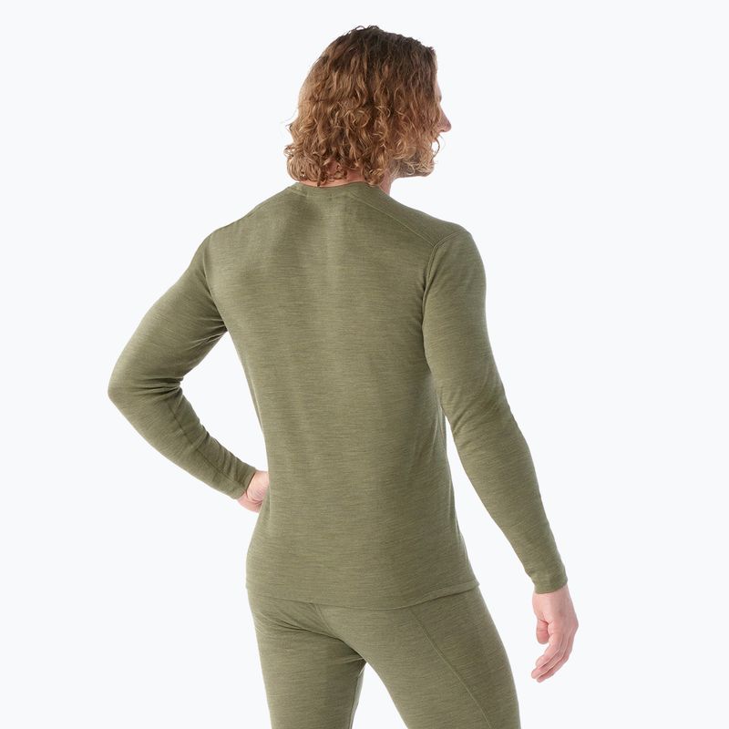 Longsleeve termoactiv pentru bărbați  Smartwool Merino 250 Baselayer Crew Boxed winter moss heather 2