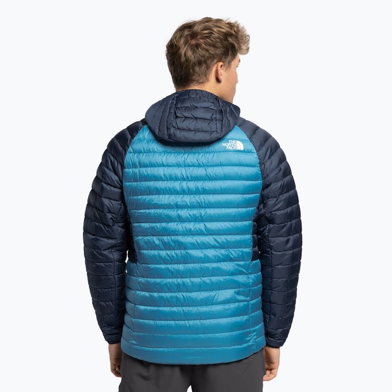 Jachetă din puf pentru bărbați The North Face Bettaforca LT Down Hoodie albastru NF0A7Z8F7P11 4