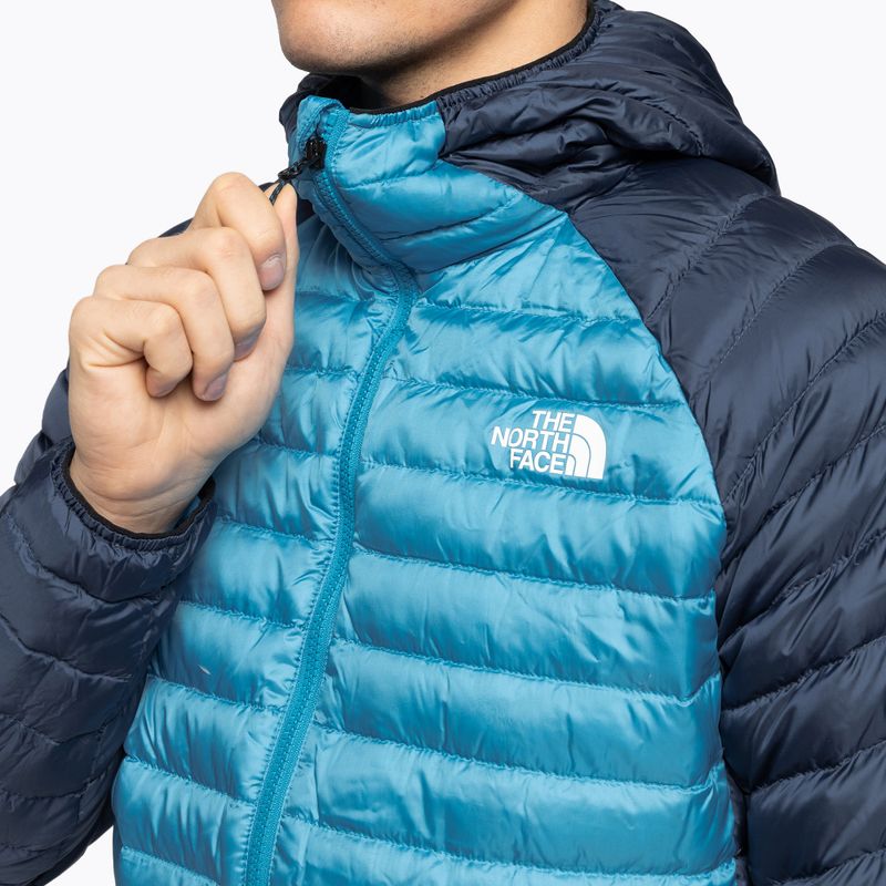 Jachetă din puf pentru bărbați The North Face Bettaforca LT Down Hoodie albastru NF0A7Z8F7P11 6