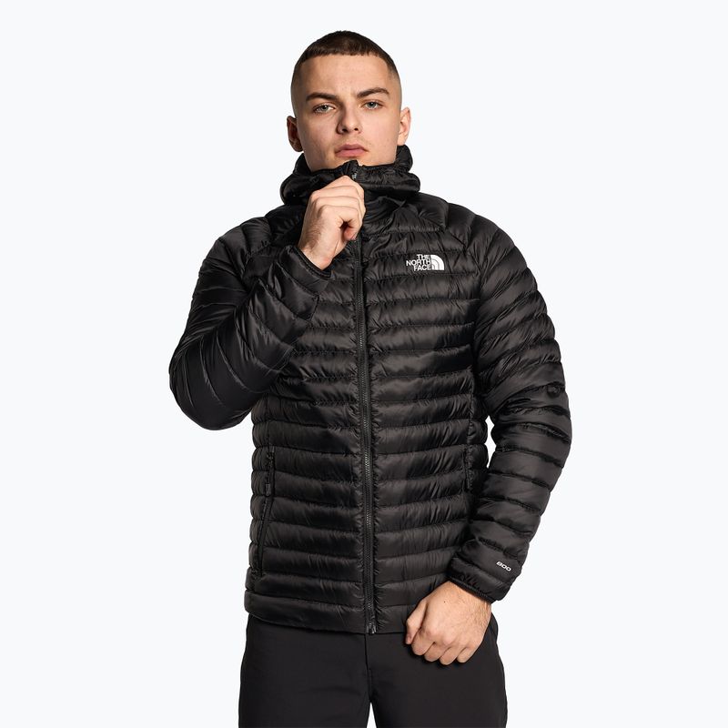 Jachetă de puf pentru bărbați The North Face Bettaforca Lt Down Hoodie negru/negru