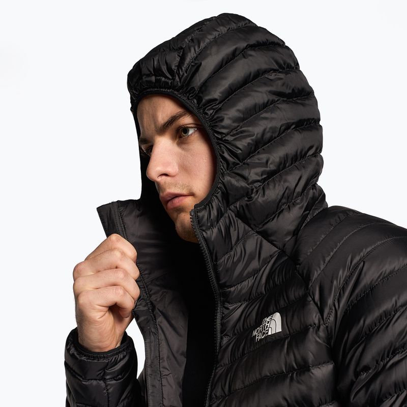 Jachetă de puf pentru bărbați The North Face Bettaforca Lt Down Hoodie negru/negru 3