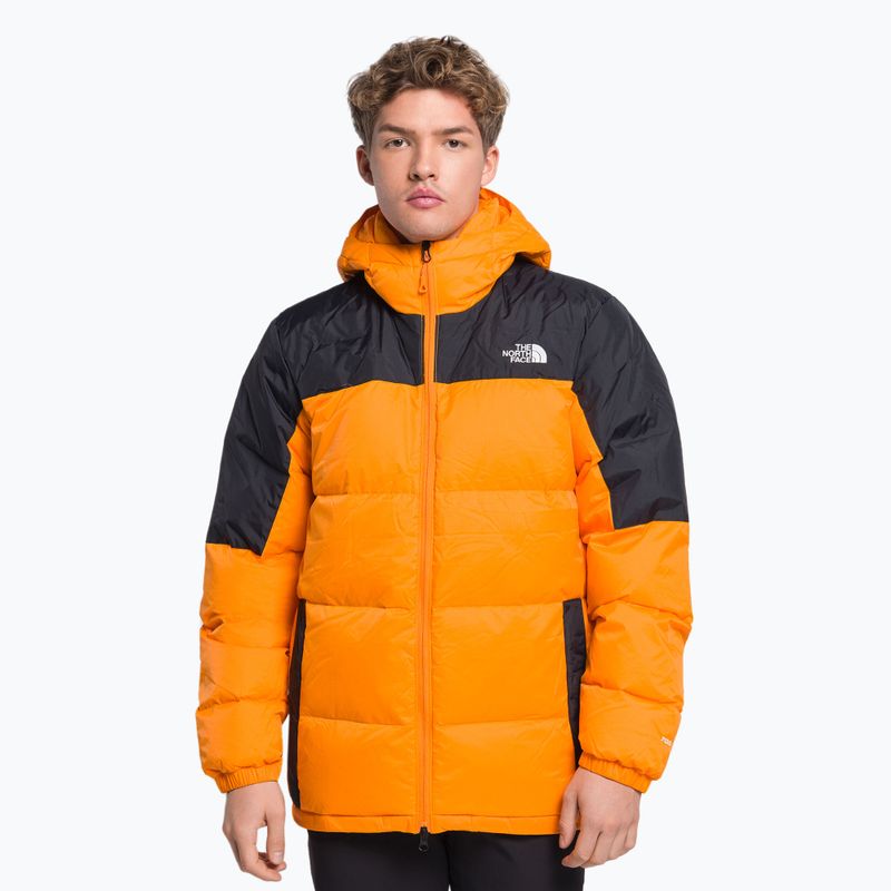 Jachetă pentru bărbați The North Face Diablo Down Hoodie galben NF0A4M9L