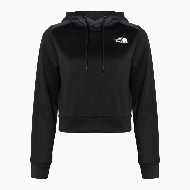 Bluză de trekking pentru femei The North Face Reaxion Fleece P/O Hoodie negru-gri NF0A7ZACKT01 4