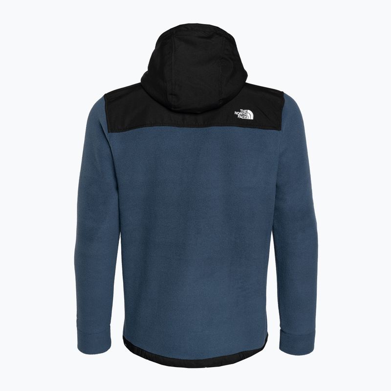 Tricou fleece pentru bărbați The North Face Alpine Polartec 200 FZ cu glugă albastru marin NF0A7UJ7MPF1 6