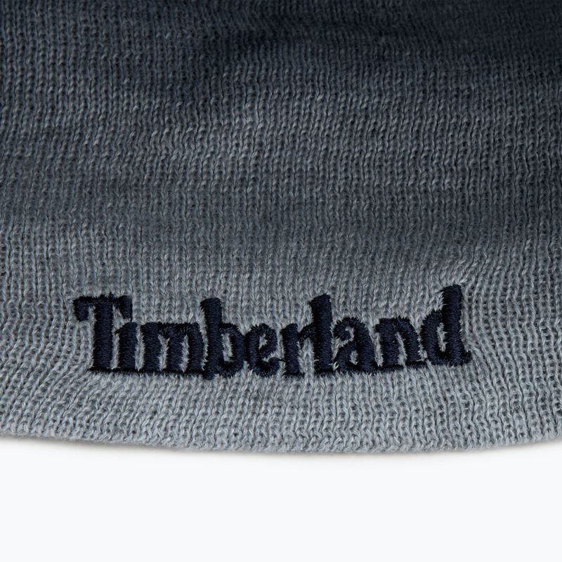 Căciulă de iarnă pentru bărbați Timberland Reversible Logo Beanie peacoat 4