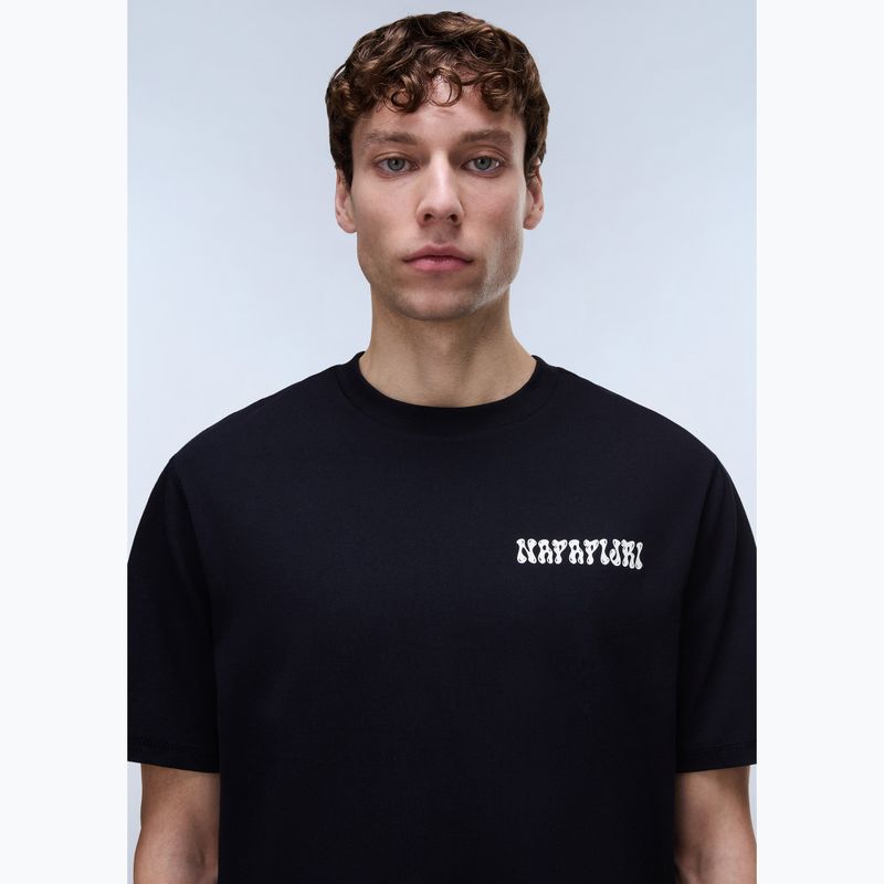 Tricou pentru bărbați Napapijri S-Sol black beauty 4