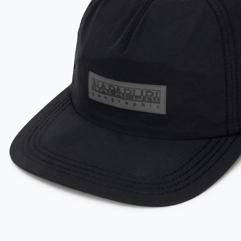 Șapcă pentru bărbați Napapijri F-Box Logo black beauty 3