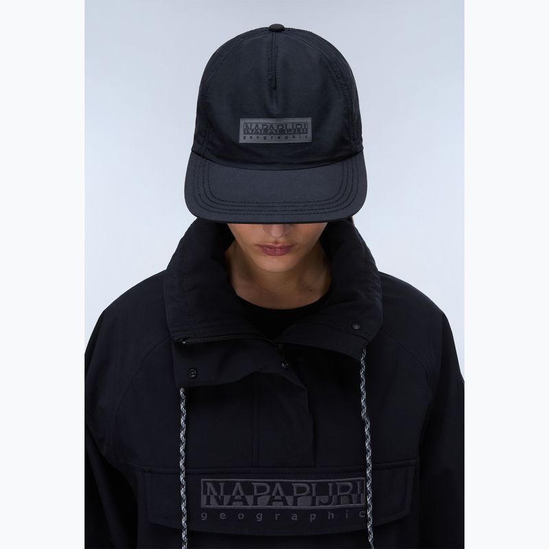 Șapcă pentru bărbați Napapijri F-Box Logo black beauty 4