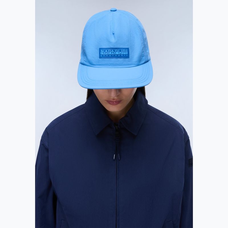 Șapcă pentru bărbați Napapijri F-Box Logo blue jasper 5
