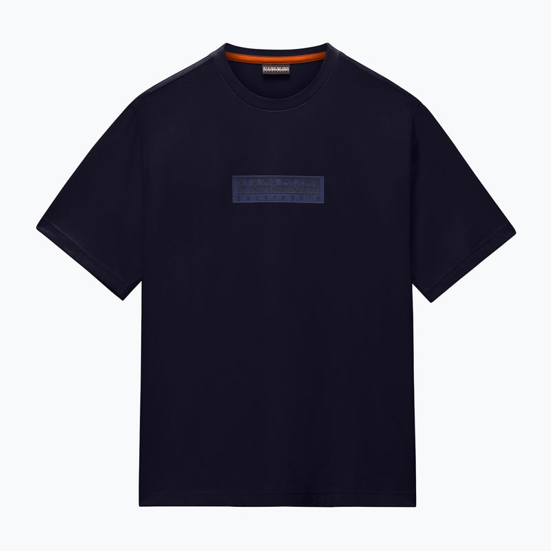 Tricou pentru bărbați Napapijri S-Box Logo navy blue 4