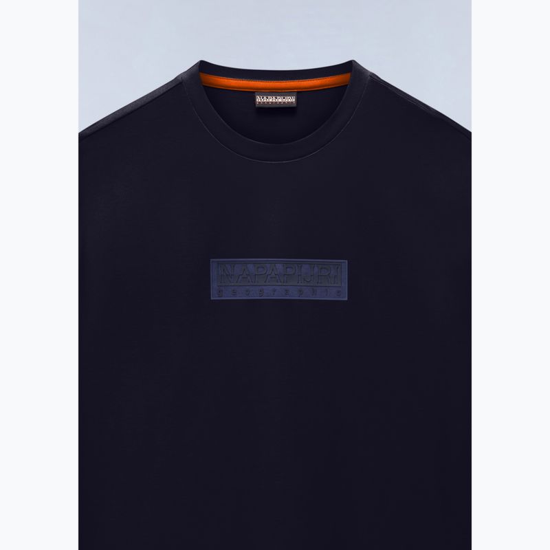 Tricou pentru bărbați Napapijri S-Box Logo navy blue 6