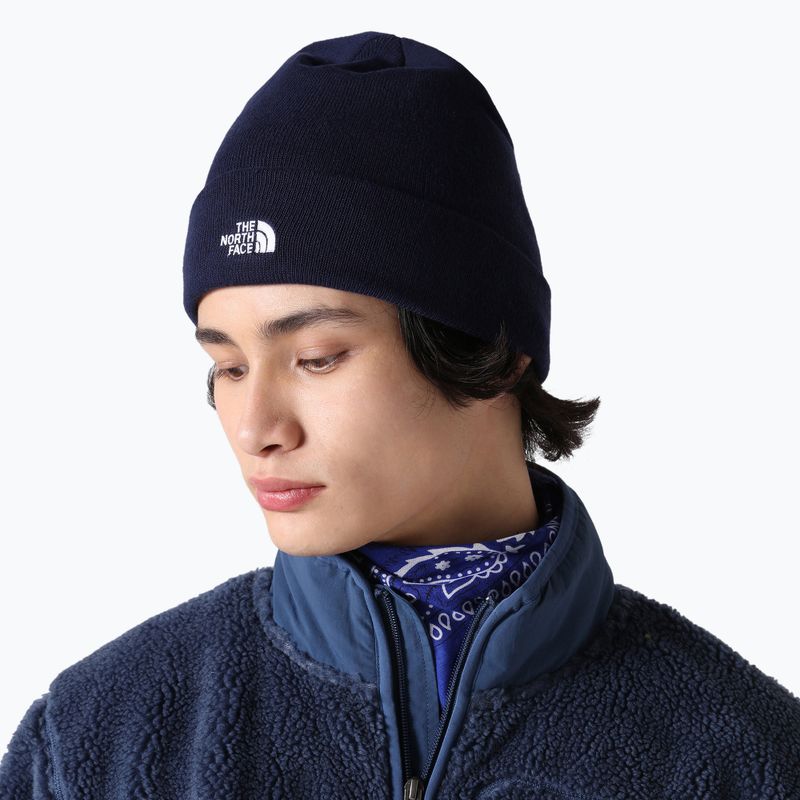 Căciulă de trekking pentru bărbaț The North Face Norm Beanie summit navy 3