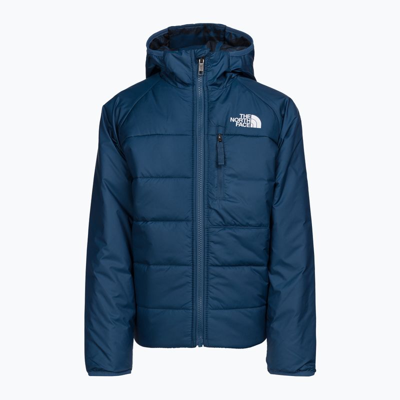 The North Face Jacheta reversibilă Perrito pentru copii negru albastru NF0A7X4RHDC1